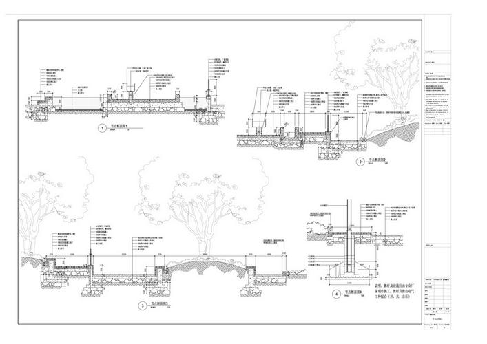 其他景观园林(居住区商业广场市政工程公园)施工图